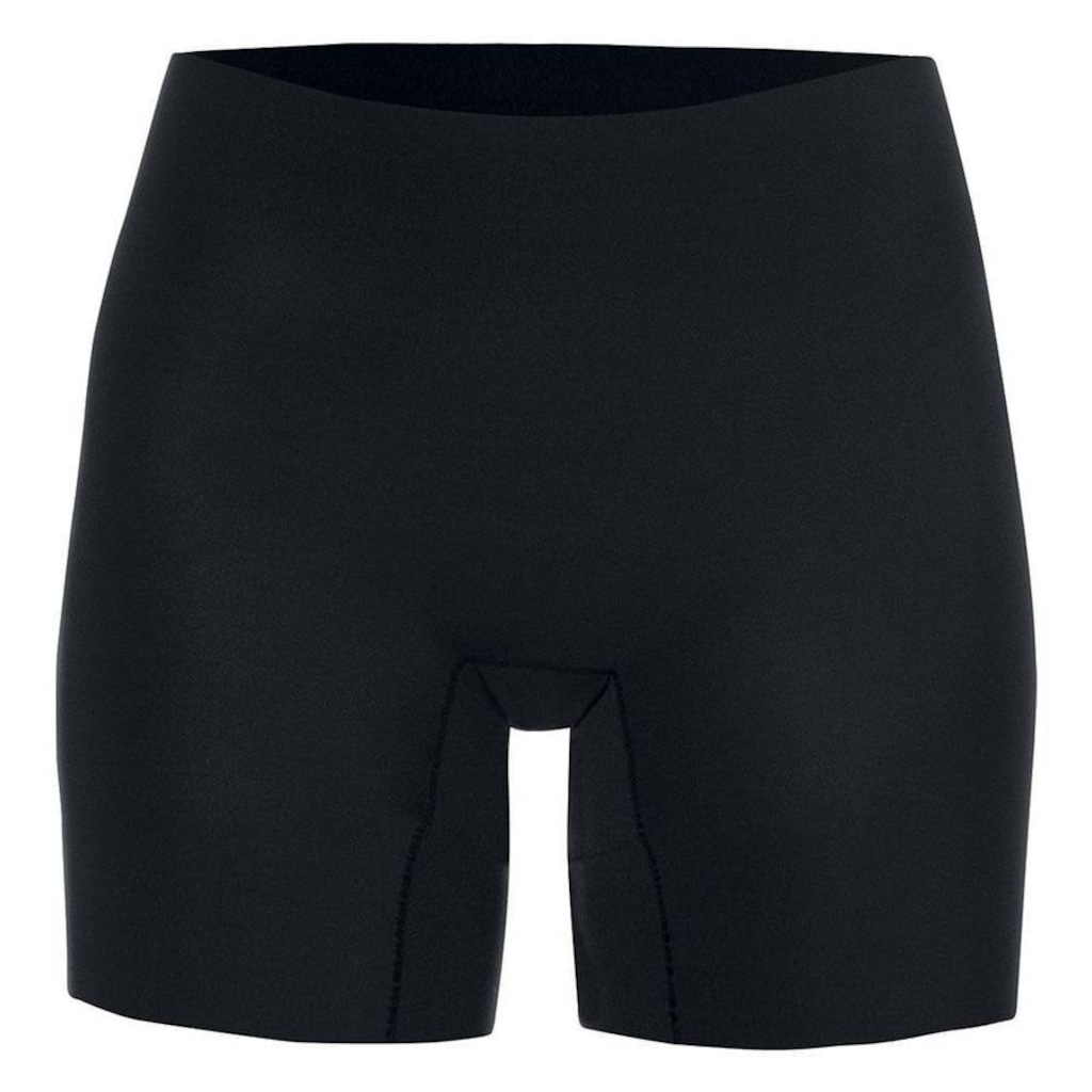 Bermuda She Cintura Alta Microfibra Pele Naked - Feminina