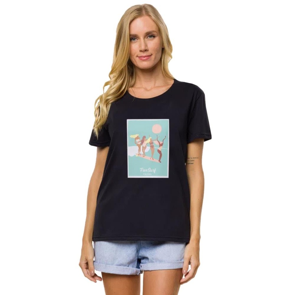 Camiseta Freesurf Elles - Feminina