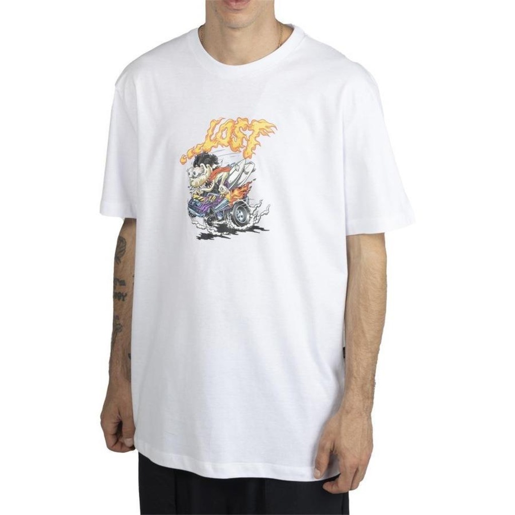 Camiseta Lost Hot Rod - Masculina