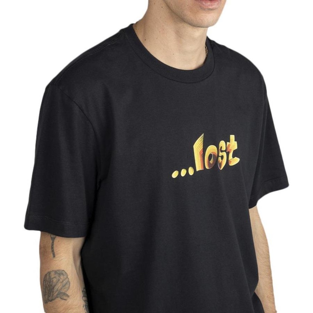Imagem 3 do produto Camiseta Lost Recortado - Masculina