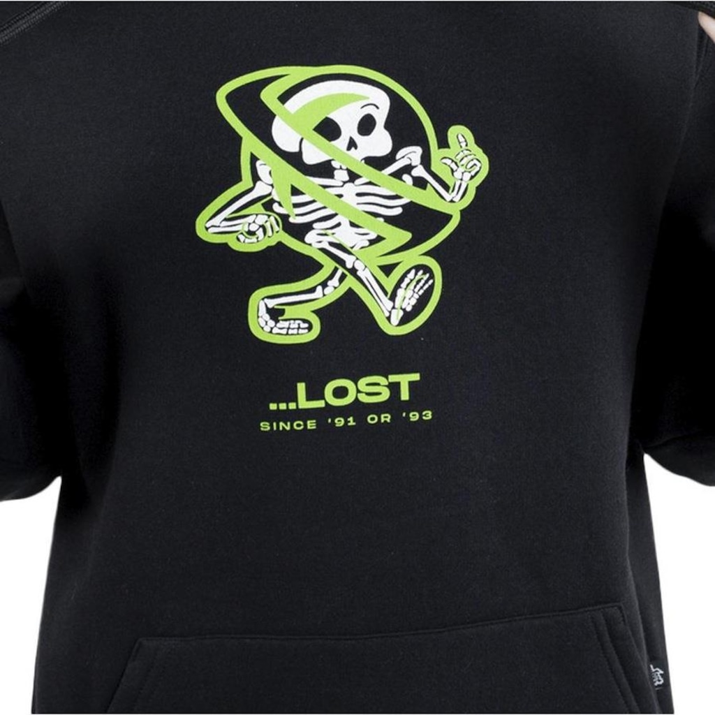 Imagem 2 do produto Blusão de Moletom com Capuz Lost Canguru Saturn Walking - Masculino