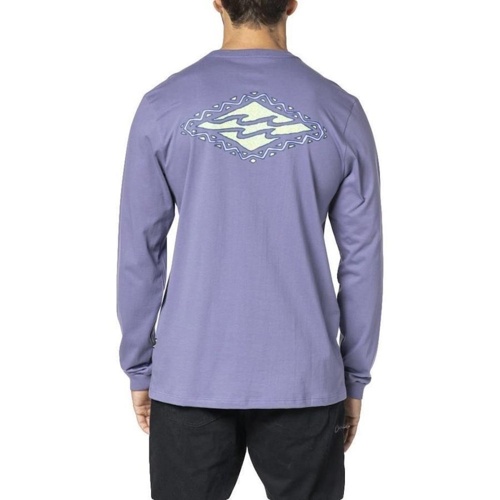 Imagem 2 do produto Camiseta Billabong Manga Longa Crayon Wave WT23 - Masculina