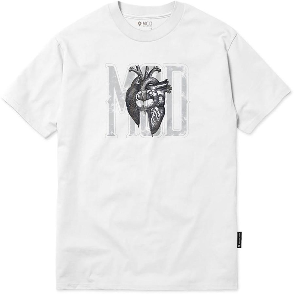 Camiseta Mcd Regular Corazon Mcd - Masculina - Foto 1