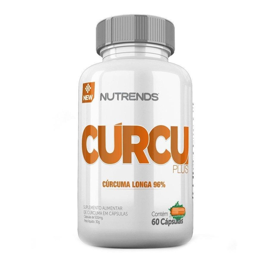 Curcu Plus Nutrends 400mg - 60 cápsulas - Foto 1