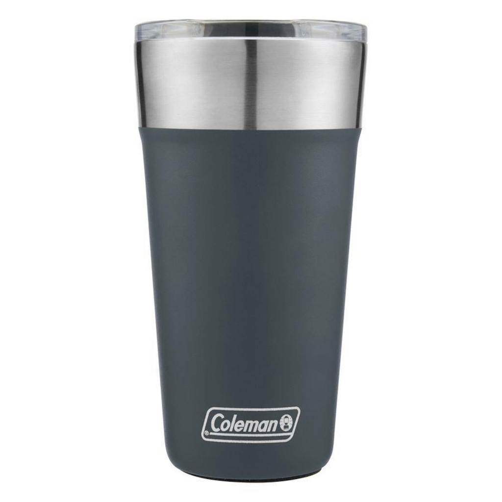 Imagem 2 do produto Kit de Copos Térmico Coleman com Tampa - 600ml - 6 Unds Azul