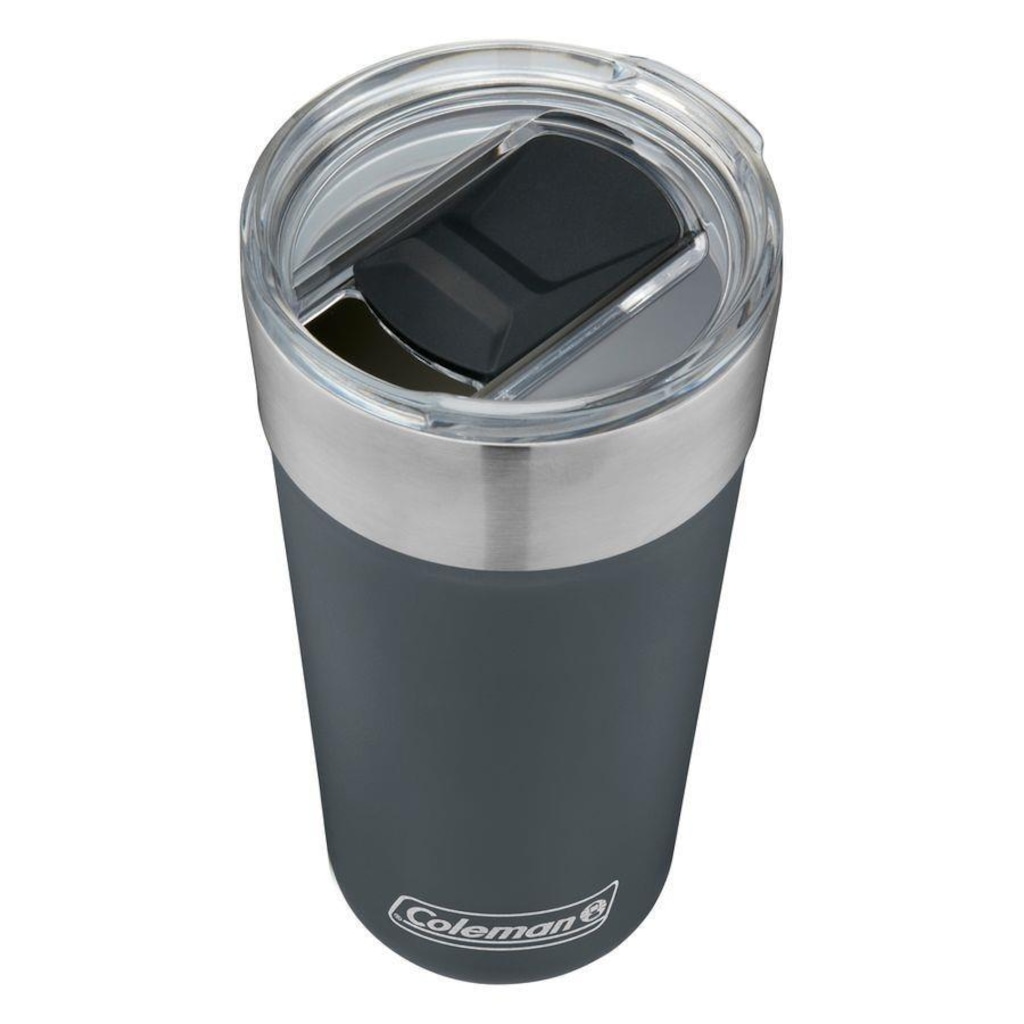 Imagem 3 do produto Kit de Copos Térmico Coleman com Tampa - 600ml - 6 Unds Azul