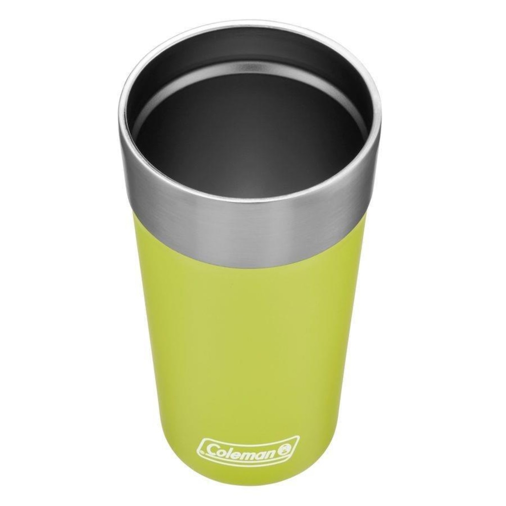 Imagem 4 do produto Kit de Copos Térmico Coleman com Tampa - 600ml - 6 Unds Light Green
