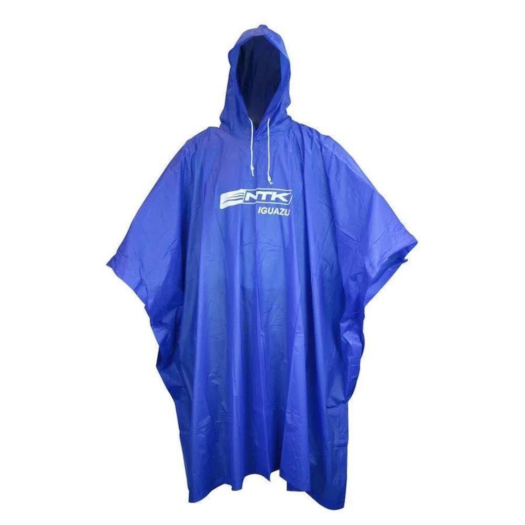 Capa de Chuva Nautika Poncho com Capuz Impermeável Pesca e Moto - Foto 1