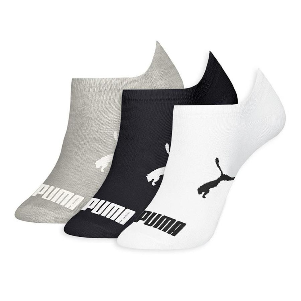 Imagem 3 do produto Kit de Meias Sapatilha Puma Esportiva - 6 Pares - Masculina