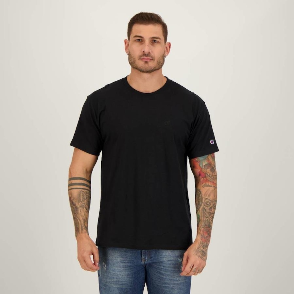 Camiseta Champion Embroidery - Masculina
