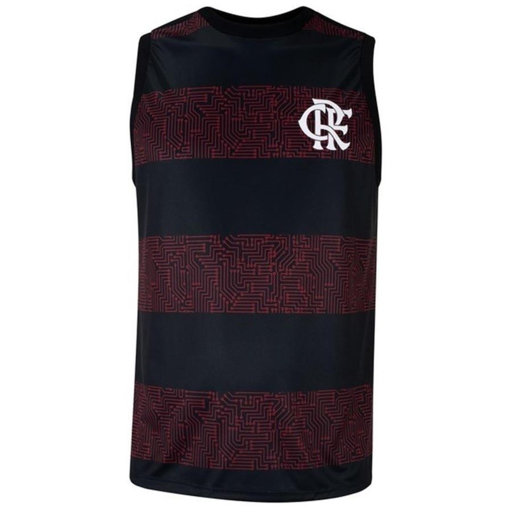 Camiseta Regata do Flamengo X Plus Size Braziline - Masculina - Foto 1