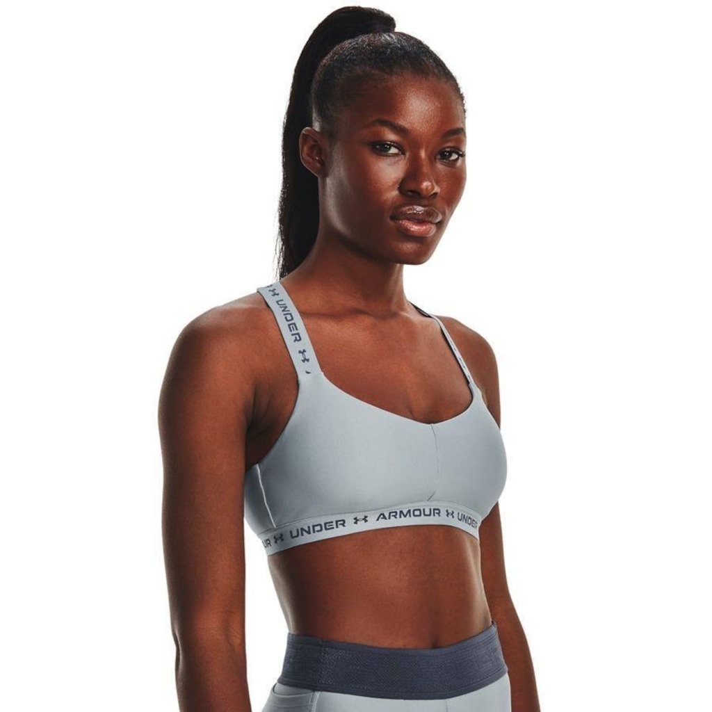 Top Fitness Under Armour Crossback Low com Bojo Removível - Feminino