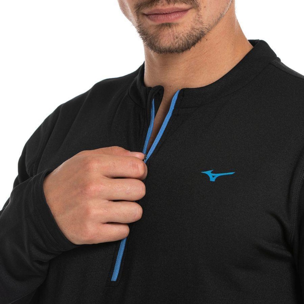 Imagem 3 do produto Camiseta Mizuno Manga Longa Térmica - Masculina