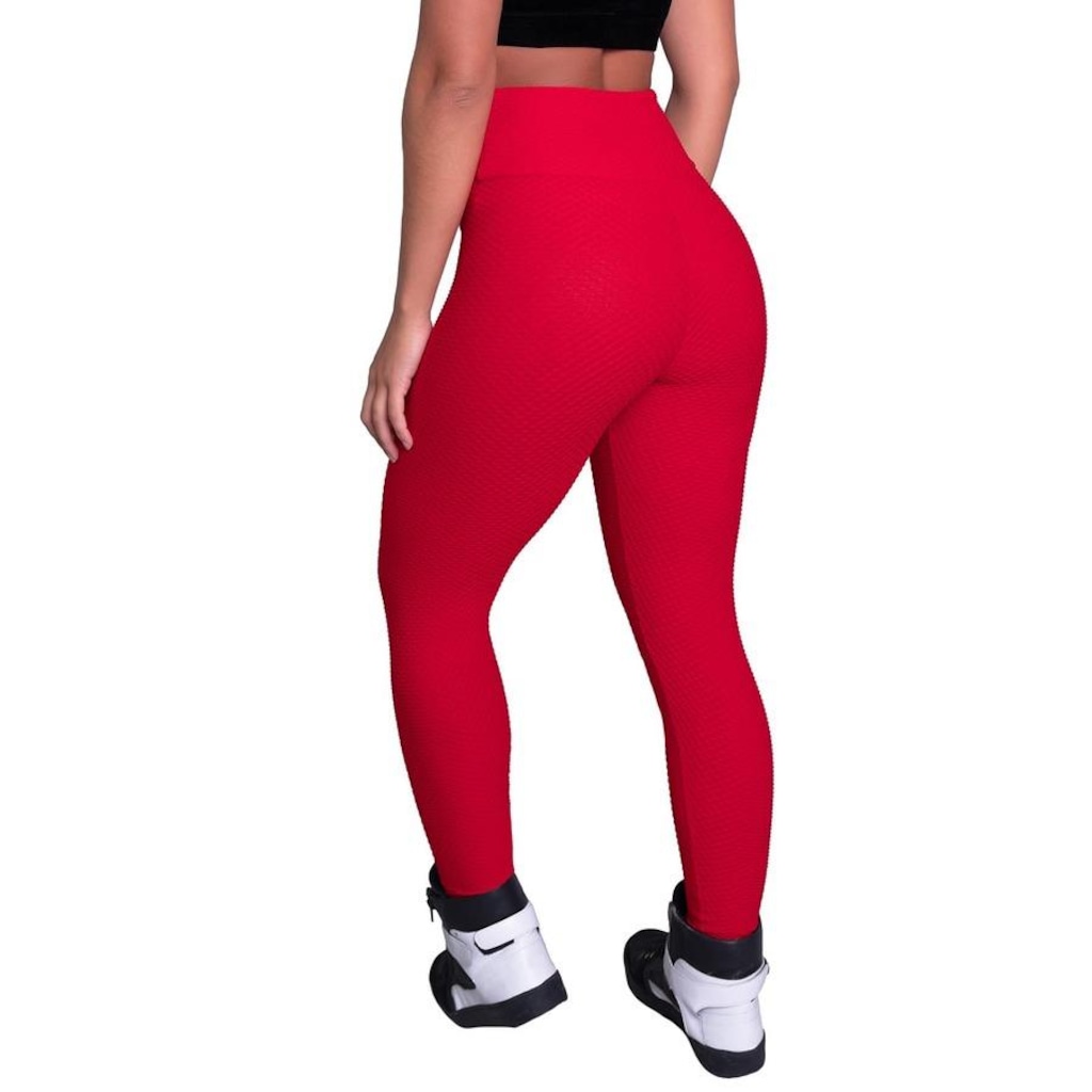 Imagem 2 do produto Calça Legging Mvb Modas Cintura Alta Bolha - Feminina