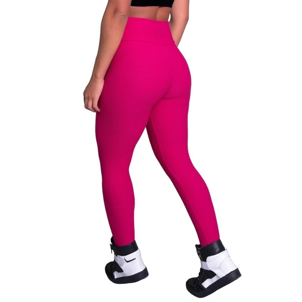 Imagem 2 do produto Calça Legging Mvb Modas Cintura Alta Bolha - Feminina