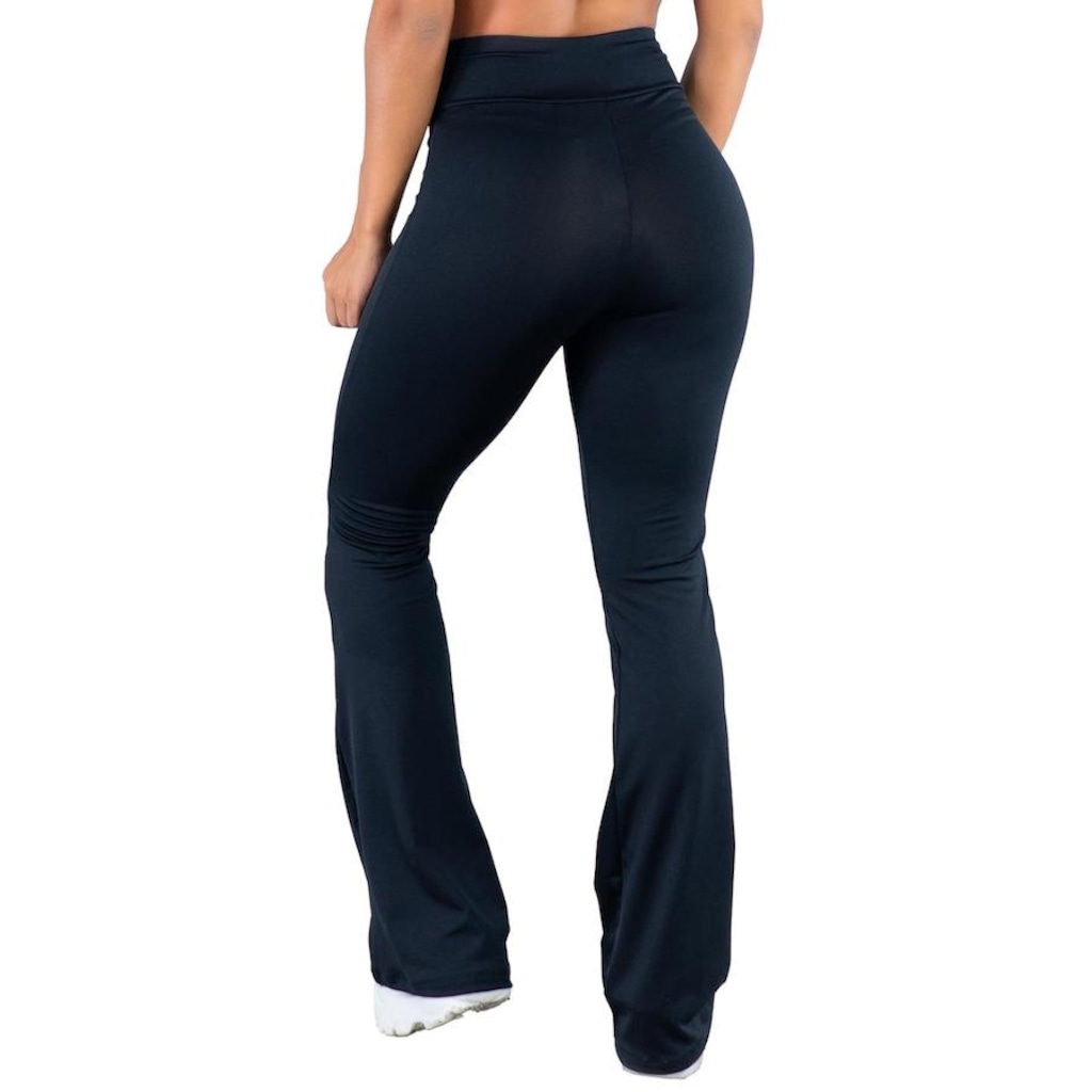 Imagem 2 do produto Calça Bailarina MVB Modas Flare Pantalona Suplex - Feminina