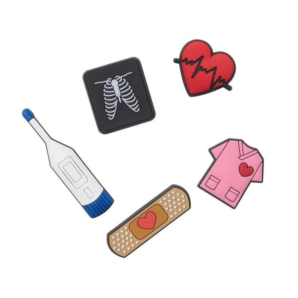 Jibbitz Crocs Médico - 5 unidades