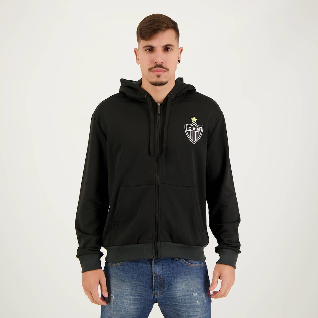 Jaqueta com Capuz do Atlético Mineiro Portlet Futfanatics - Masculina