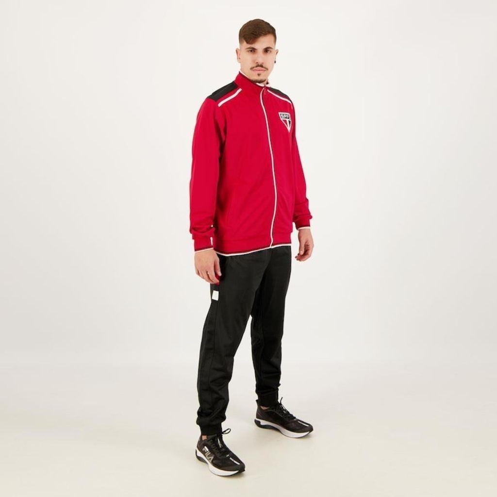 Imagem 3 do produto Agasalho do São Paulo Trilobal Tricolor Futfanatics - Masculino
