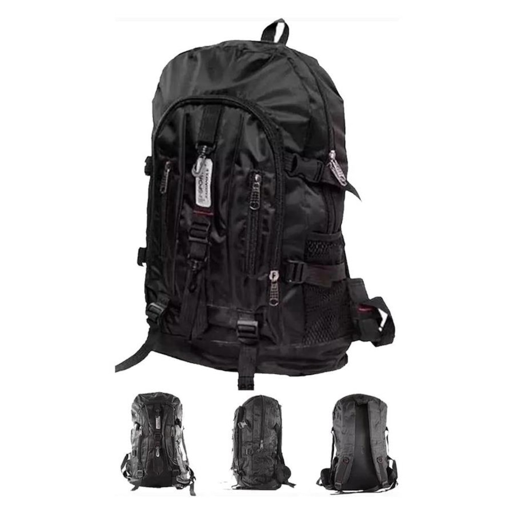 Mochila Esportiva Dk à Prova D´Água Multifuncional Impermeável Motoqueiro Viagens Camping - 50 Litros - Foto 1