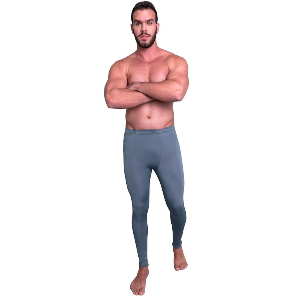 Imagem 3 do produto Calça Térmica Segunda Pele MVB Modas Proteção Uv 50+ - Masculina
