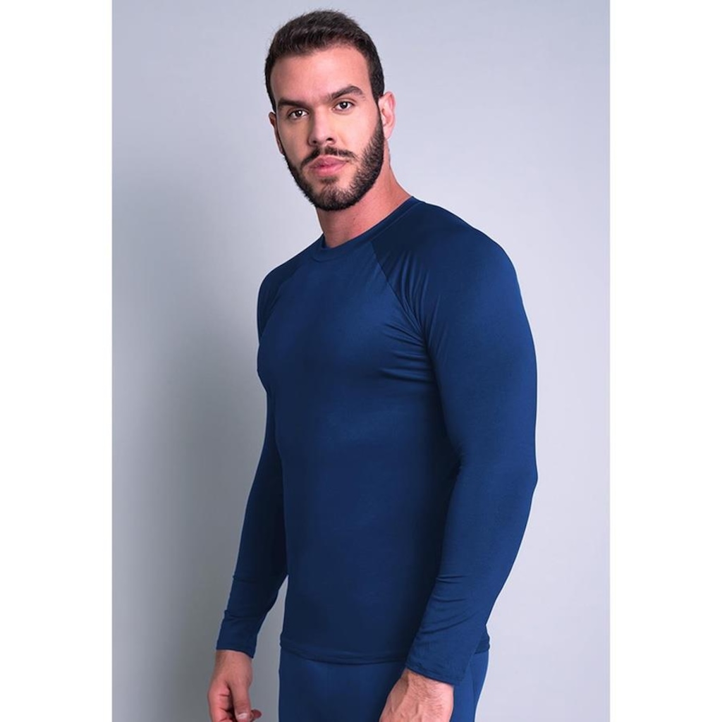 Imagem 2 do produto Camisa Térmica MVB Modas Proteção Uv 50 + - Masculina