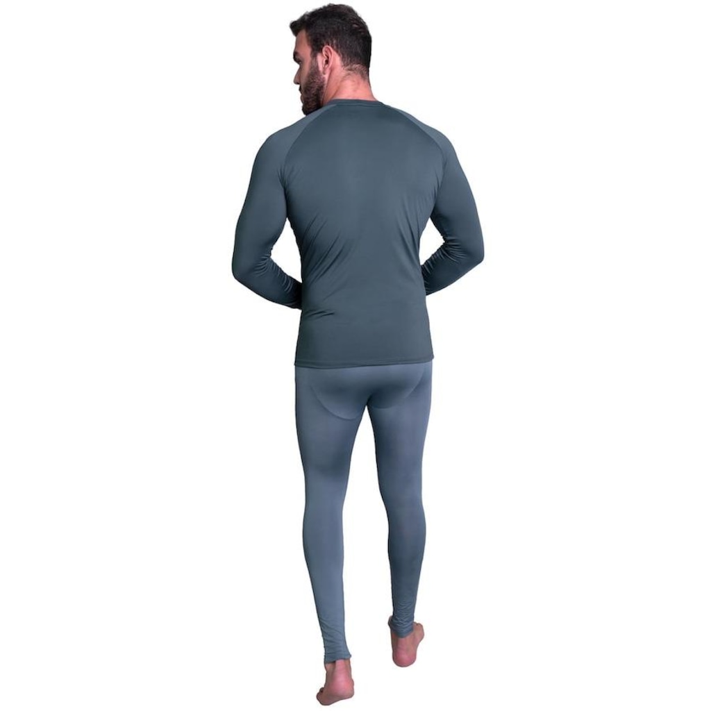 Imagem 3 do produto Conjunto Segunda Pele Térmico MVB Modas Proteção Uv 50+ - Masculino