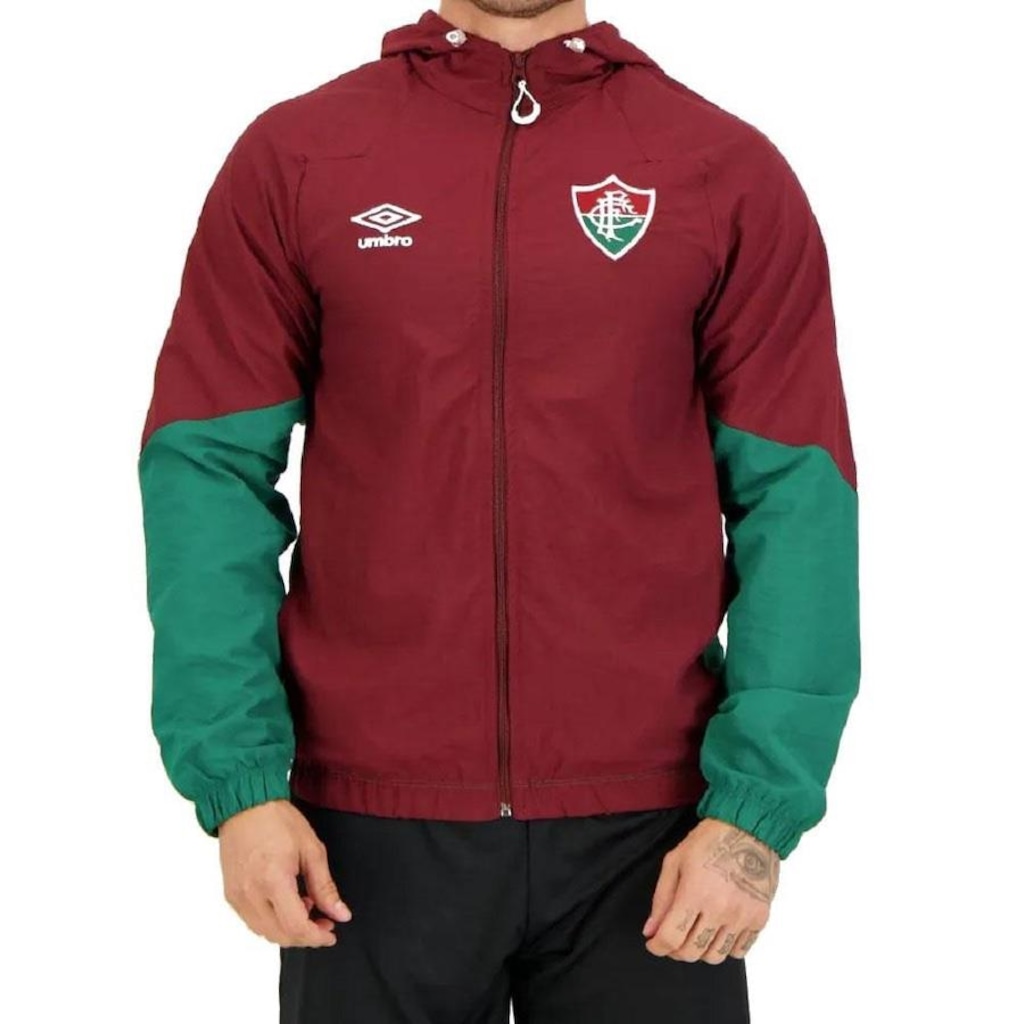 Jaqueta com Capuz do Fluminense Viagem 2023 Umbro - Masculina - Foto 1