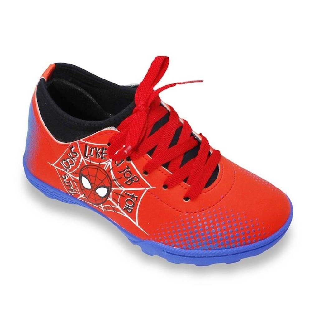 Imagem 1 do produto Chuteira Society Dray Marvel Homem-Aranha - Infantil
