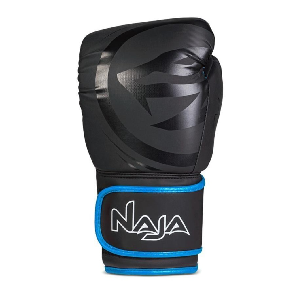 Imagem 4 do produto Kit Muay Thai Naja: Luvas Black Line + Bandagem + Bucal - Adulto