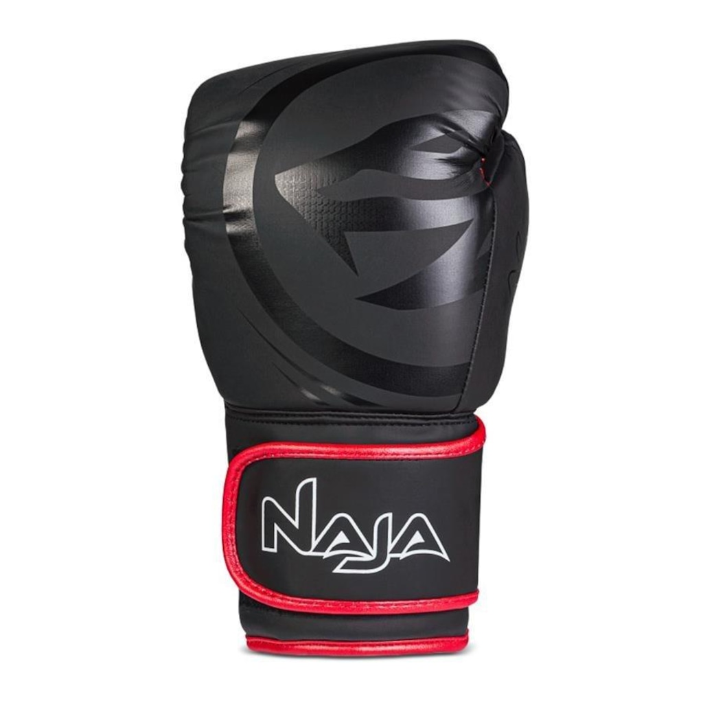 Imagem 4 do produto Kit Muay Thai Naja: Luvas Black Line + Bandagem + Bucal - Adulto