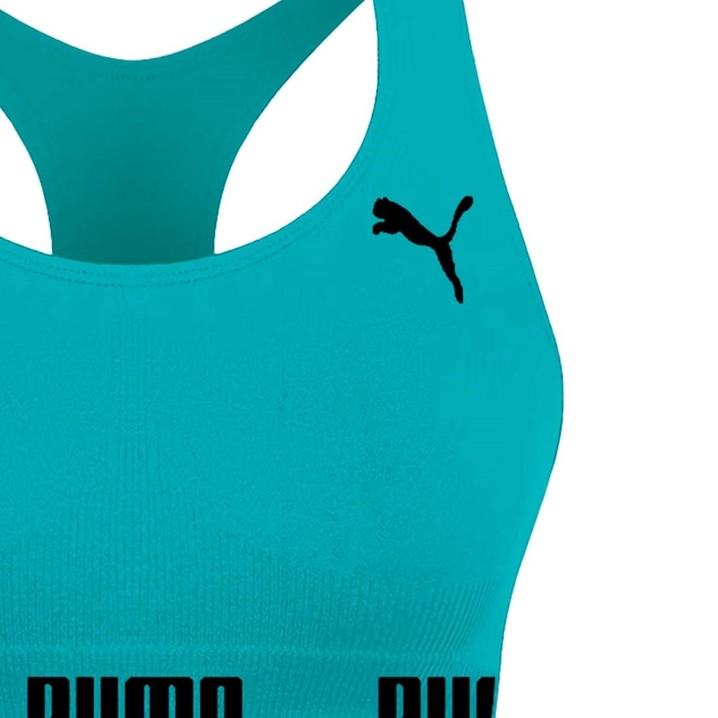 Top Puma Nadador Sem Costura - Feminino - Foto 3