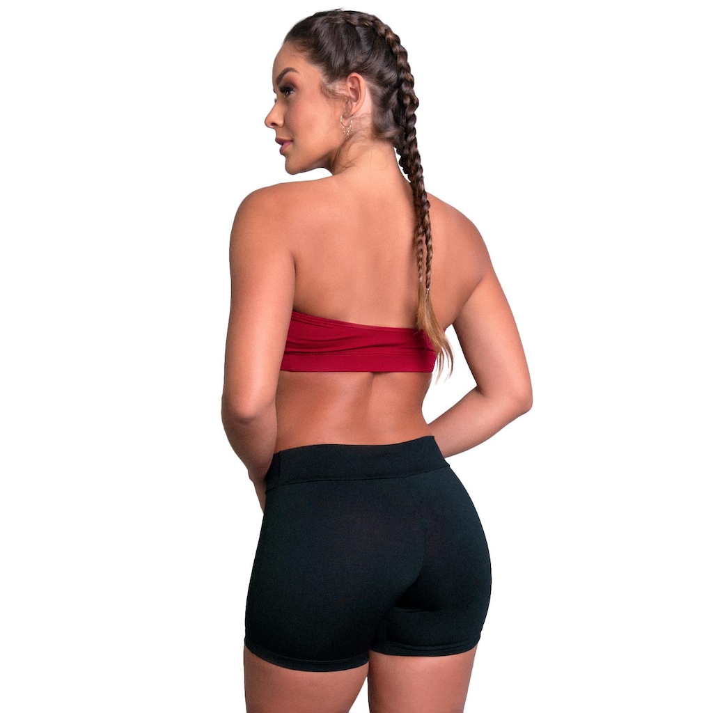 Imagem 3 do produto Shorts MVB Modas Cintura Alta Curto - Feminino
