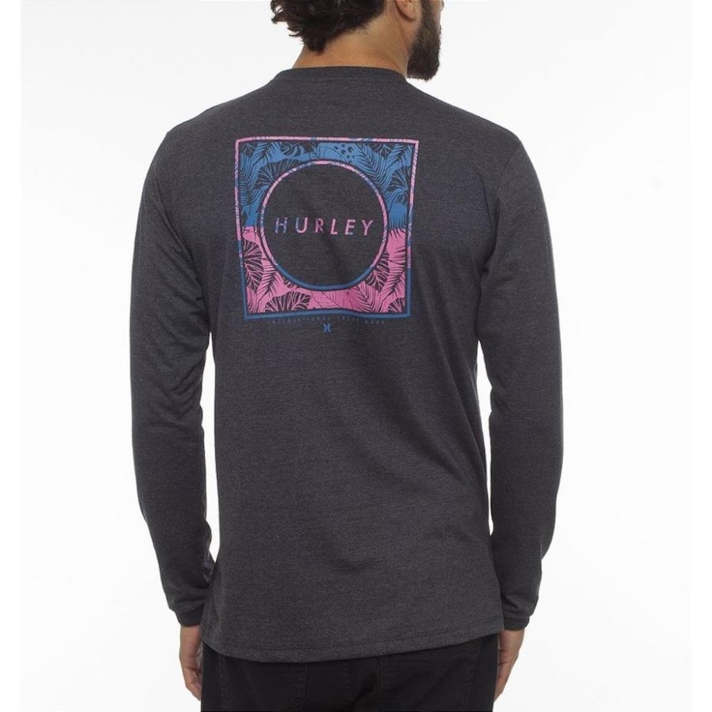 Imagem 2 do produto Camiseta Hurley Inside Manga Longa - Masculina