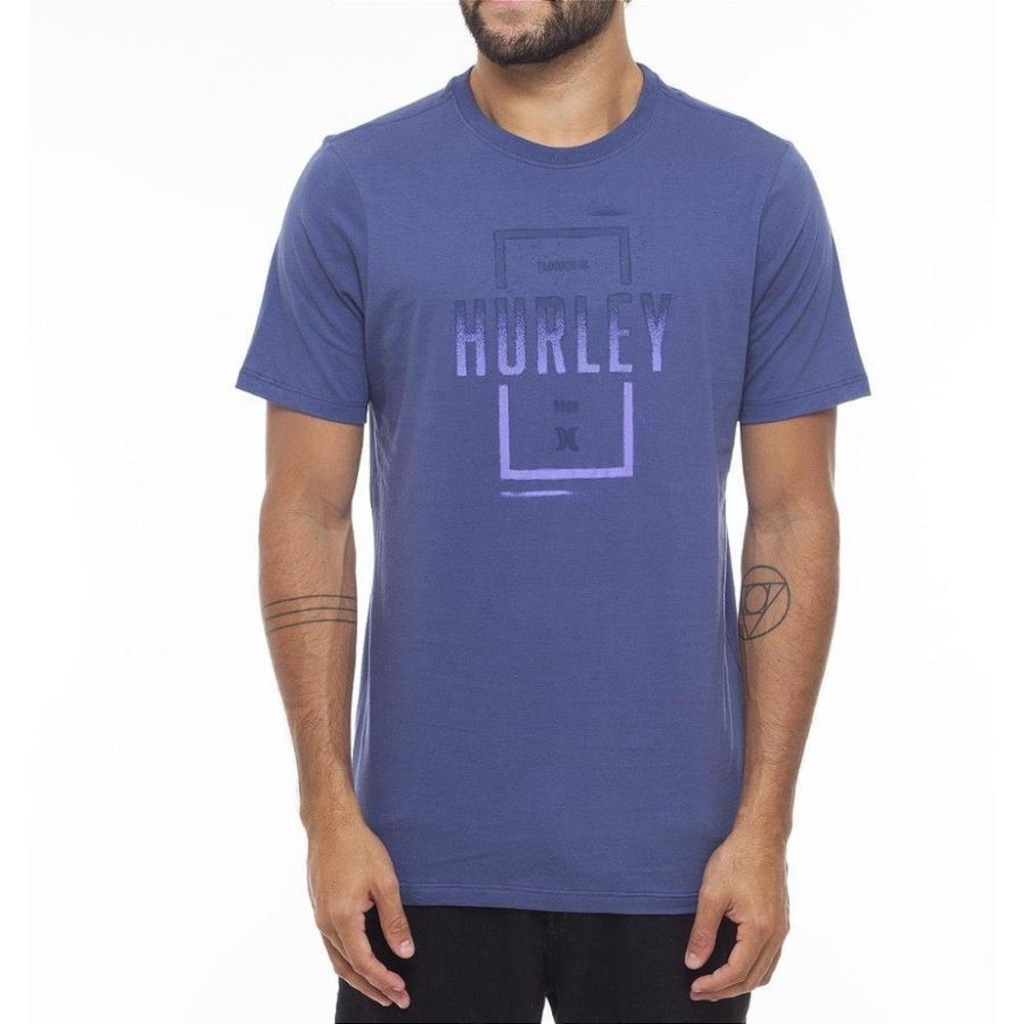 Camiseta Hurley Stencil - Masculina