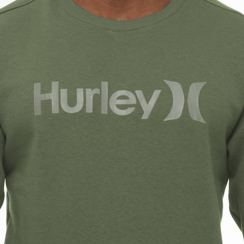 Imagem 2 do produto Blusão de Moletom sem Capuz Hurley One&Only - Masculino