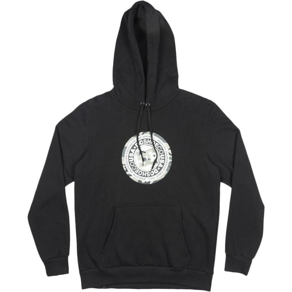 Imagem 4 do produto Blusão de Moletom com Capuz DC Shoes Canguru DC Circle Star - Masculino