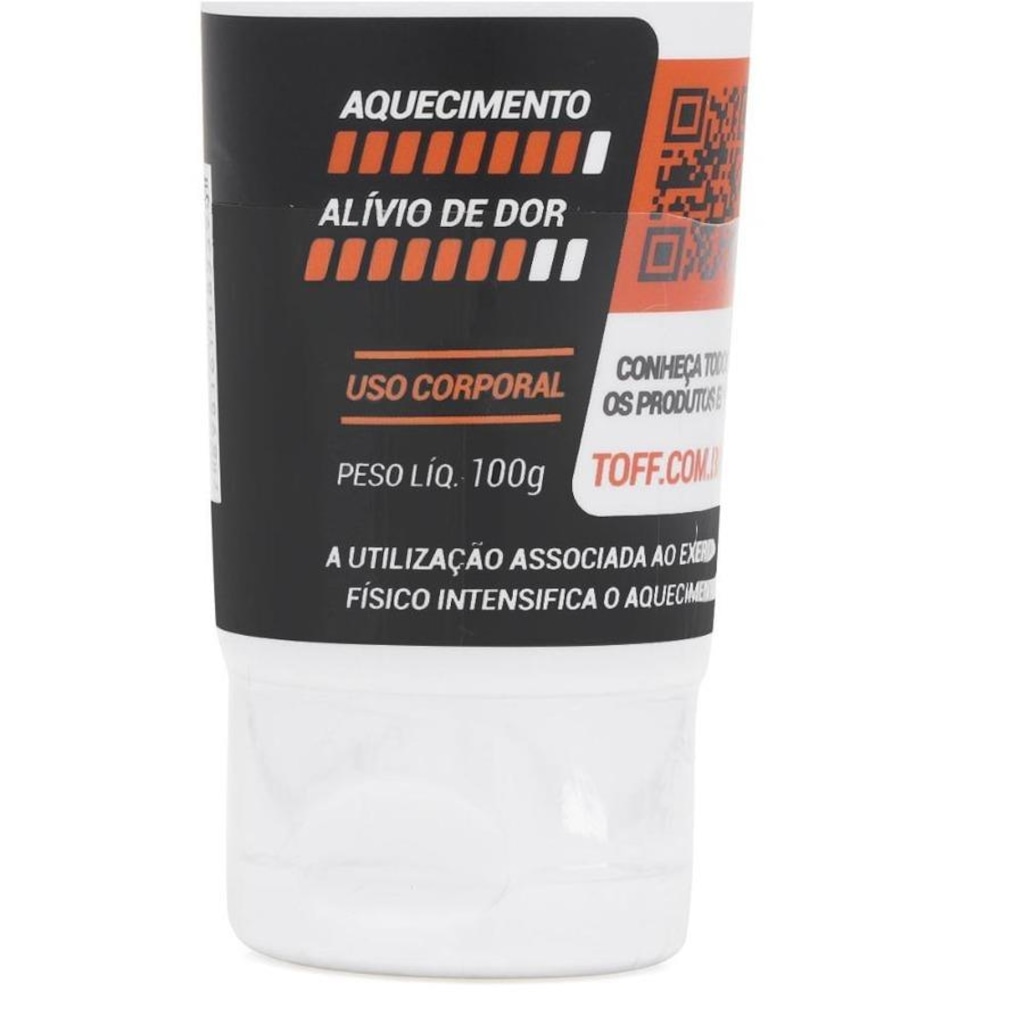 Imagem 2 do produto Creme Nanotermico Toff Care N3 Aquecimento Intenso - 100g