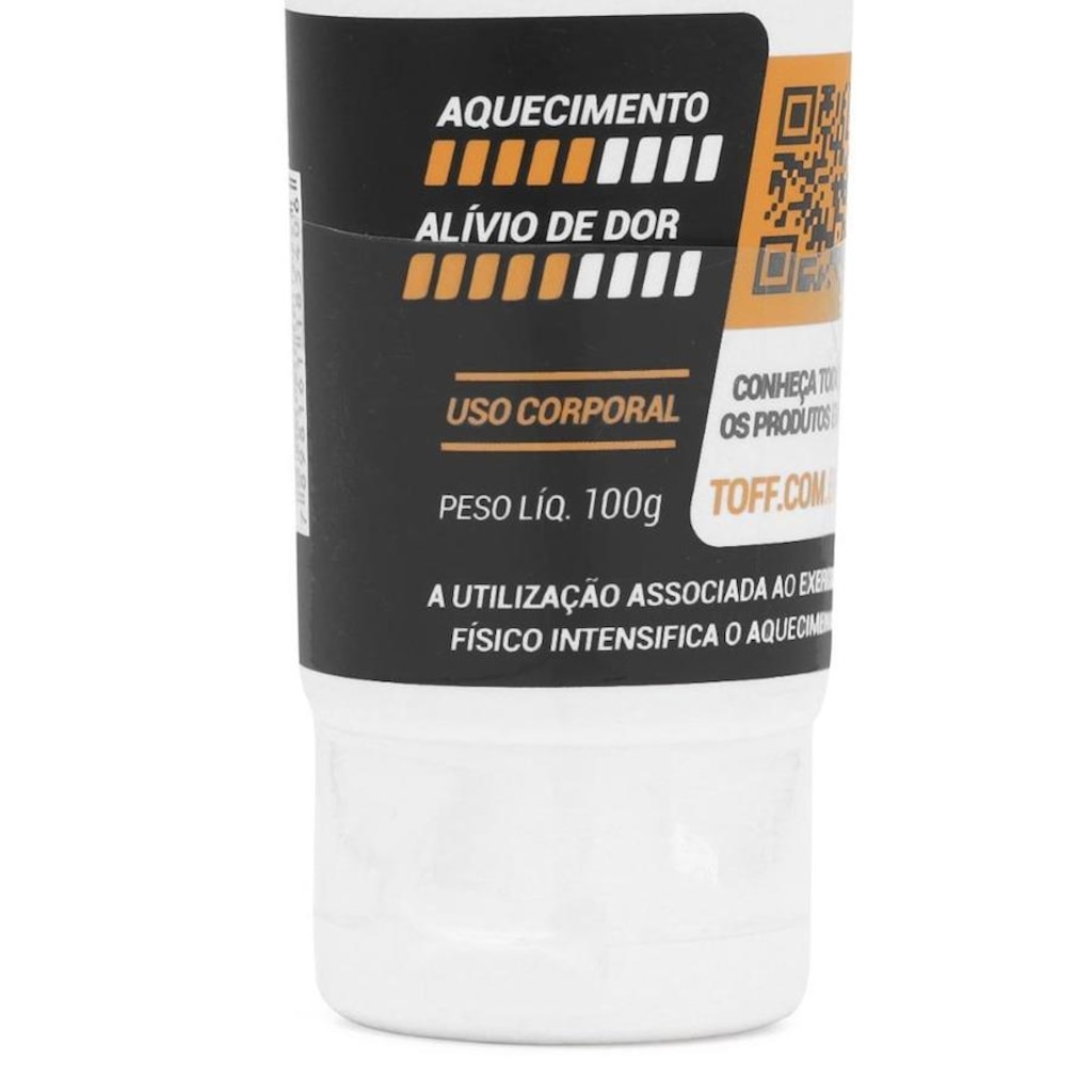 Imagem 2 do produto Creme Nanotermico Toff Care N2 Aquecimento Moderado - 100g