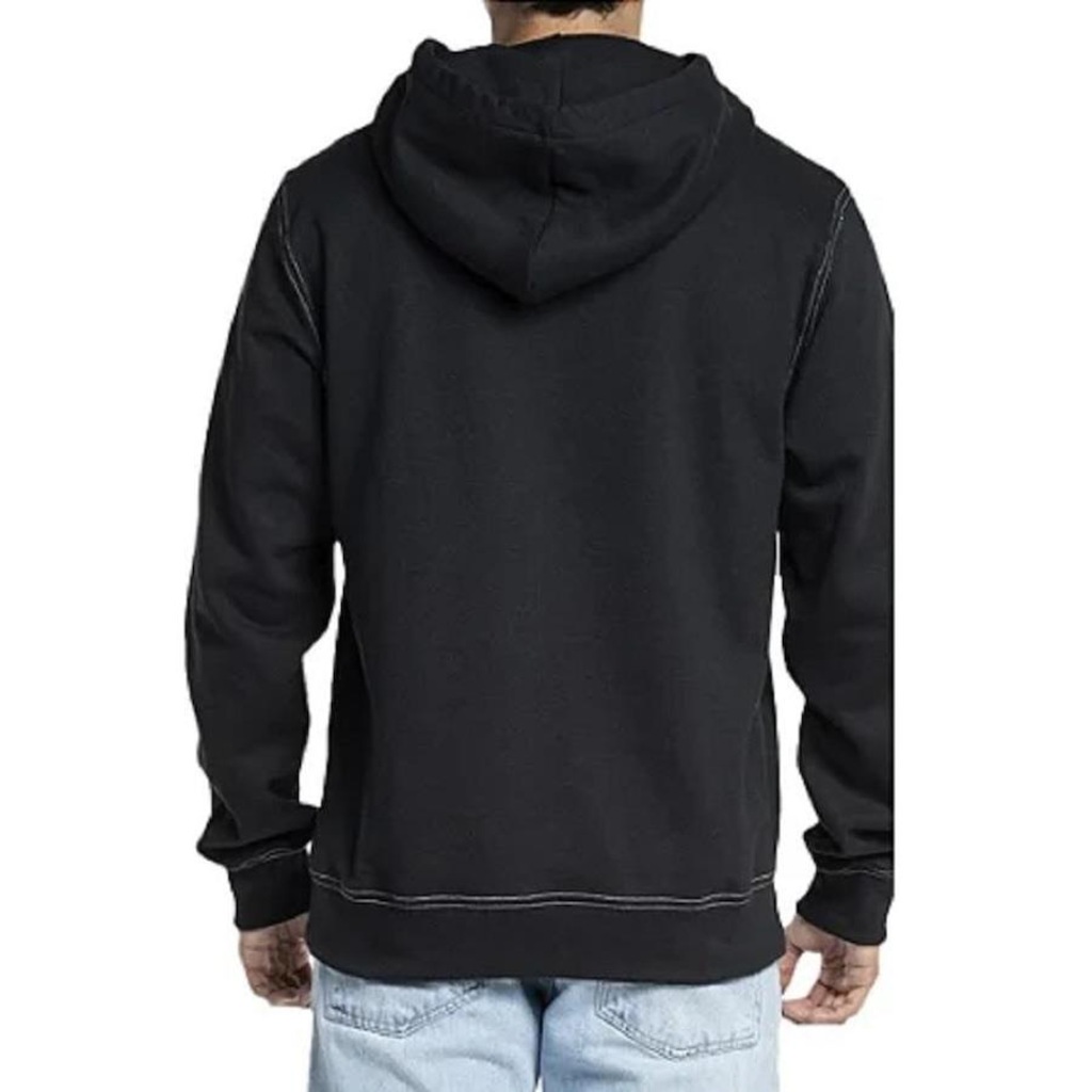 Imagem 2 do produto Blusão de Moletom com Capuz Quiksilver Fechado The Original - Masculino