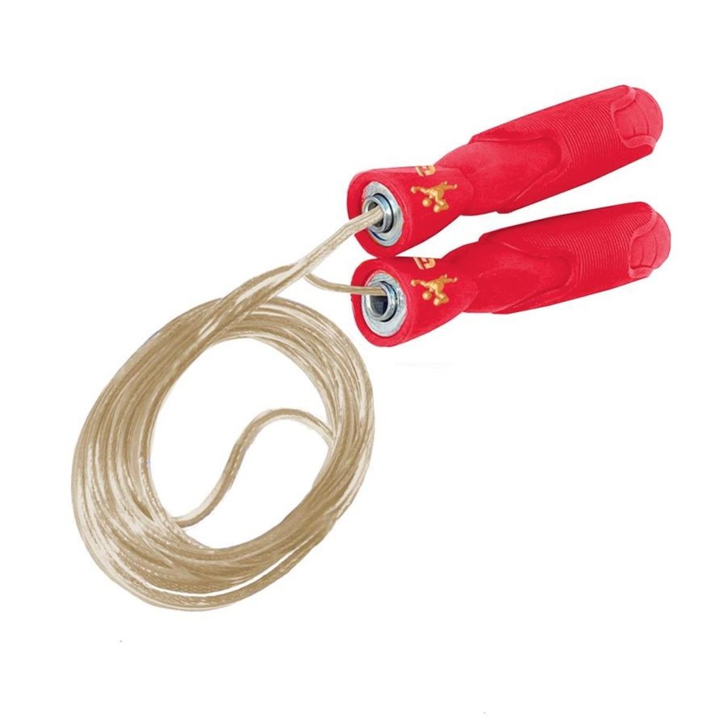 Corda de Pular Gold Sports Gamma Cross Trainer cabo de Aço com Rolamento