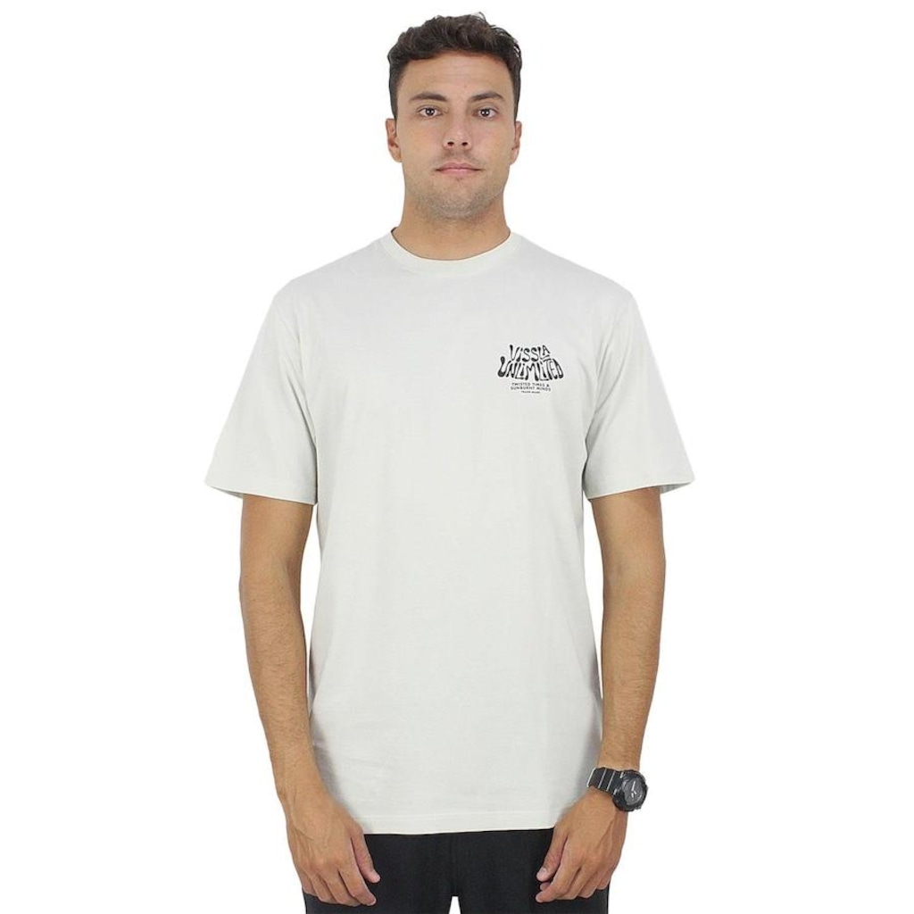 Imagem 2 do produto Camiseta Vissla Shred Head Off White - Masculina