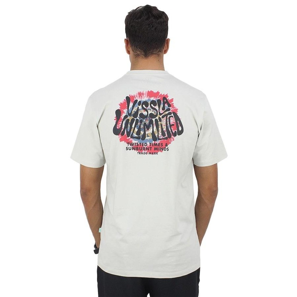 Imagem 3 do produto Camiseta Vissla Shred Head Off White - Masculina