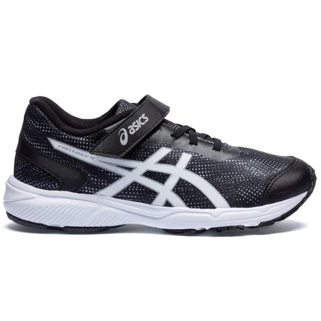 Tênis Asics Fantasy 4 PS Black Pure - Infantil