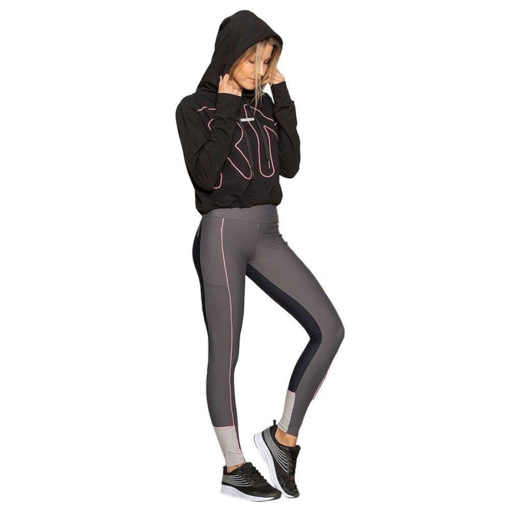 Imagem 3 do produto Blusa de Moletom Run More Basic Power - Feminina