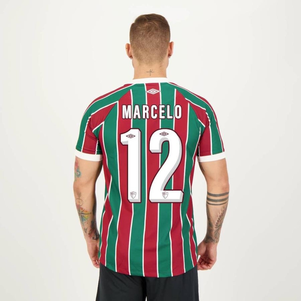 Camisa do Fluminense I 2023 12 Marcelo Umbro - Masculina | Centauro