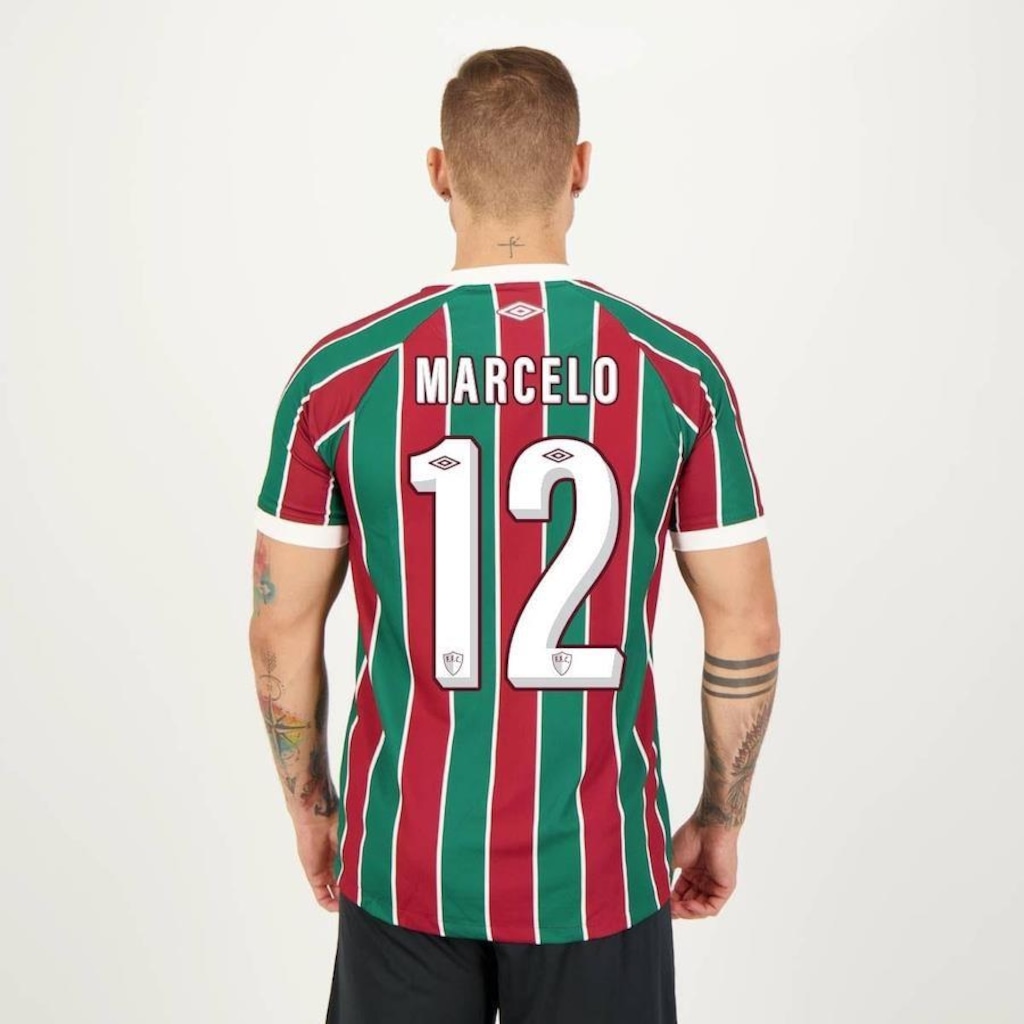 Camisa do Fluminense I 2023 12 Marcelo Umbro - Masculina | Centauro