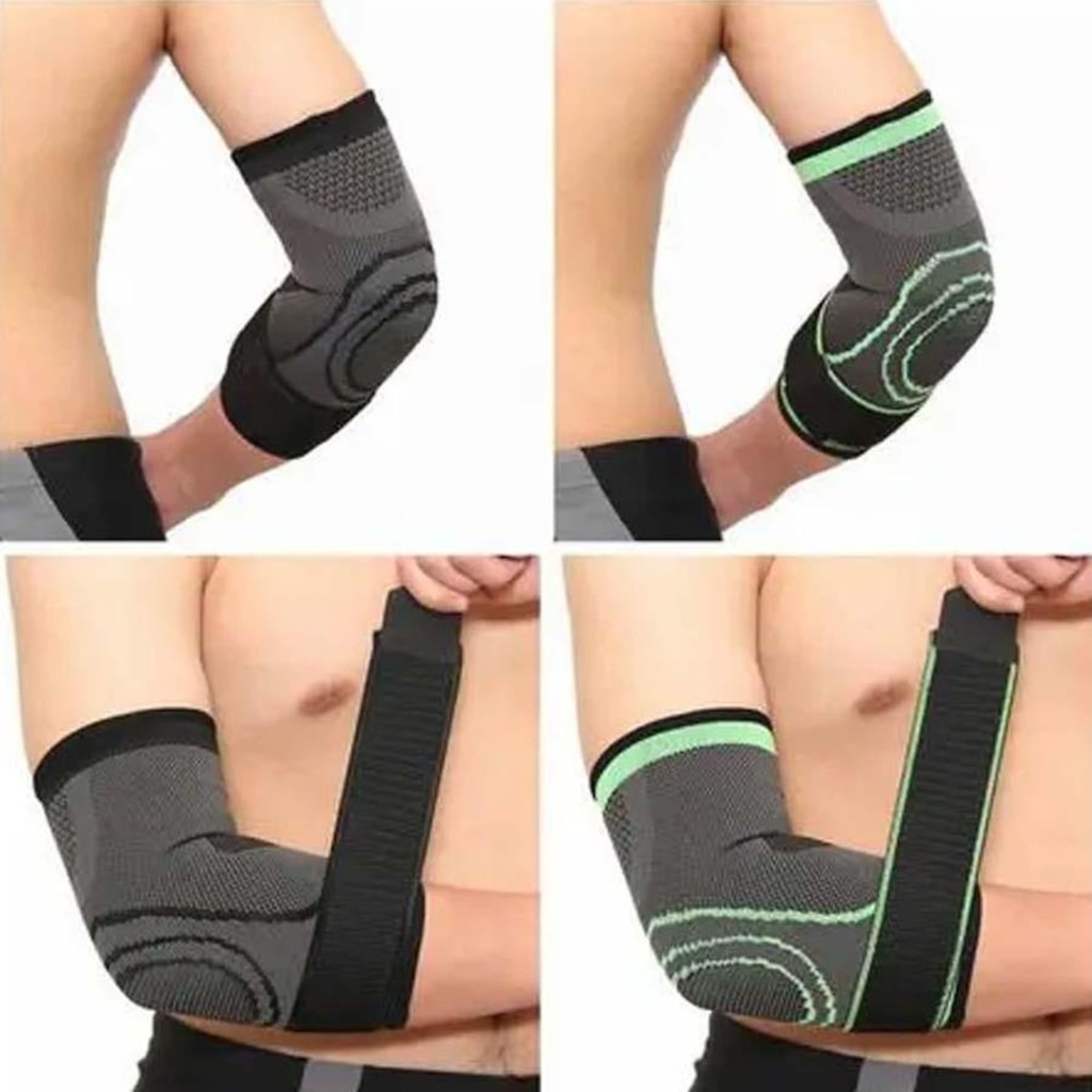 Cotoveleira SML Alta Compressão Alivio De Dor E Inchaço