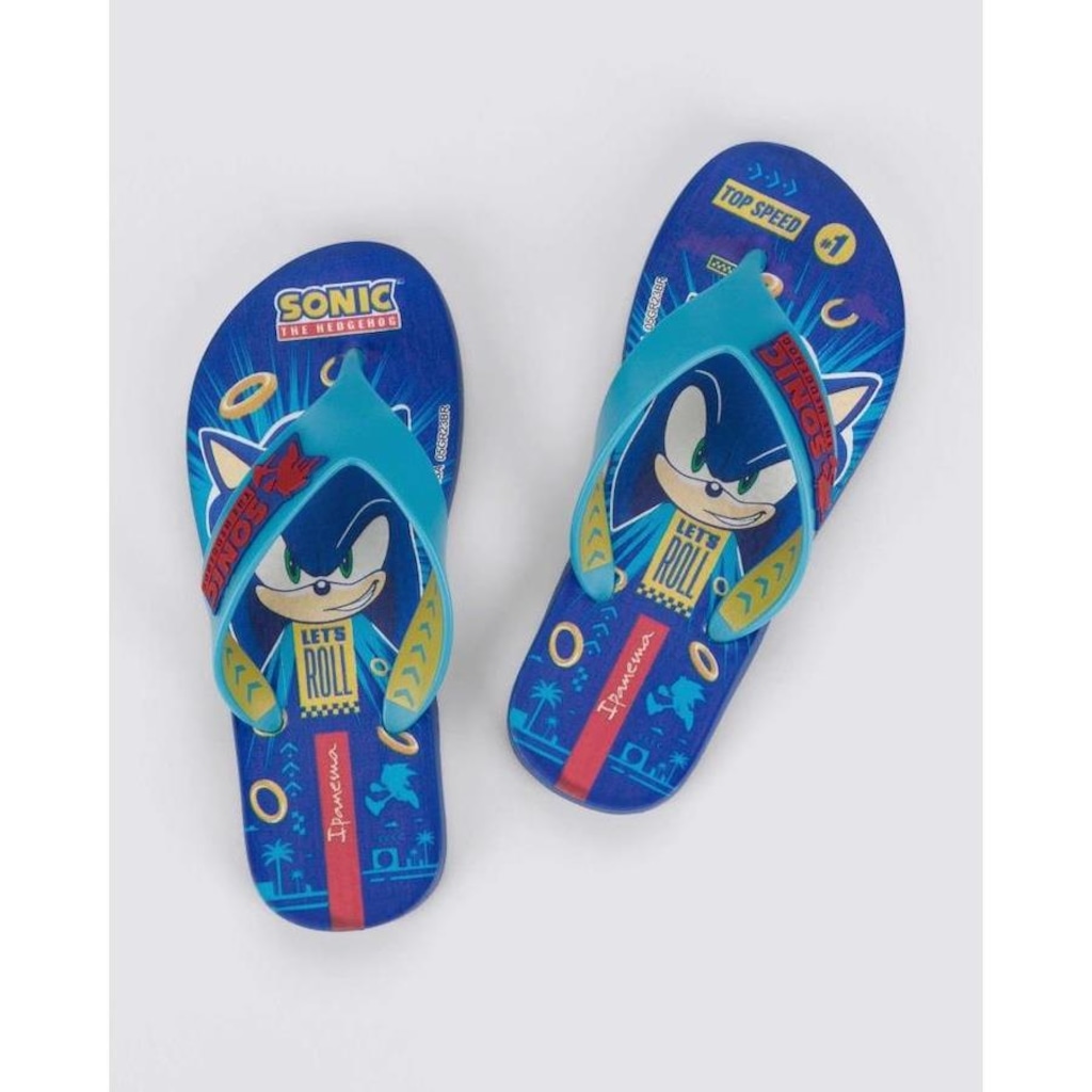 Chinelo Ipanema Sonic Game - Infantil - Foto 1