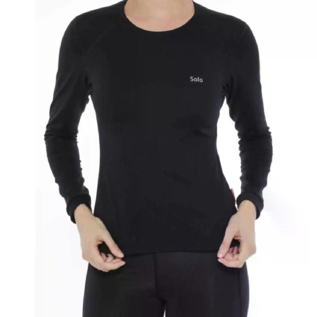 Camiseta Segunda Pele Manga Longa Solo X-Thermo Lady - Feminina